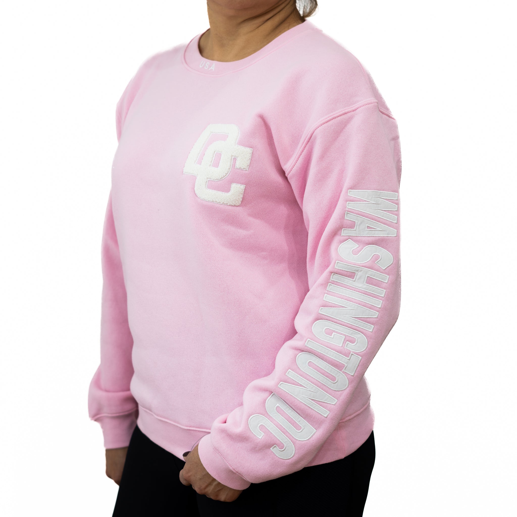 Fluffy DC Logo Crewneck