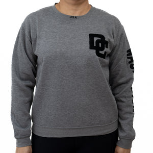 Fluffy DC Logo Crewneck