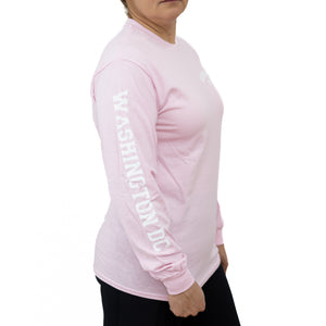 Authentic Washington DC Long Sleeve T-Shirt (Multiple Colors)