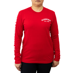 Authentic Washington DC Long Sleeve T-Shirt (Multiple Colors)