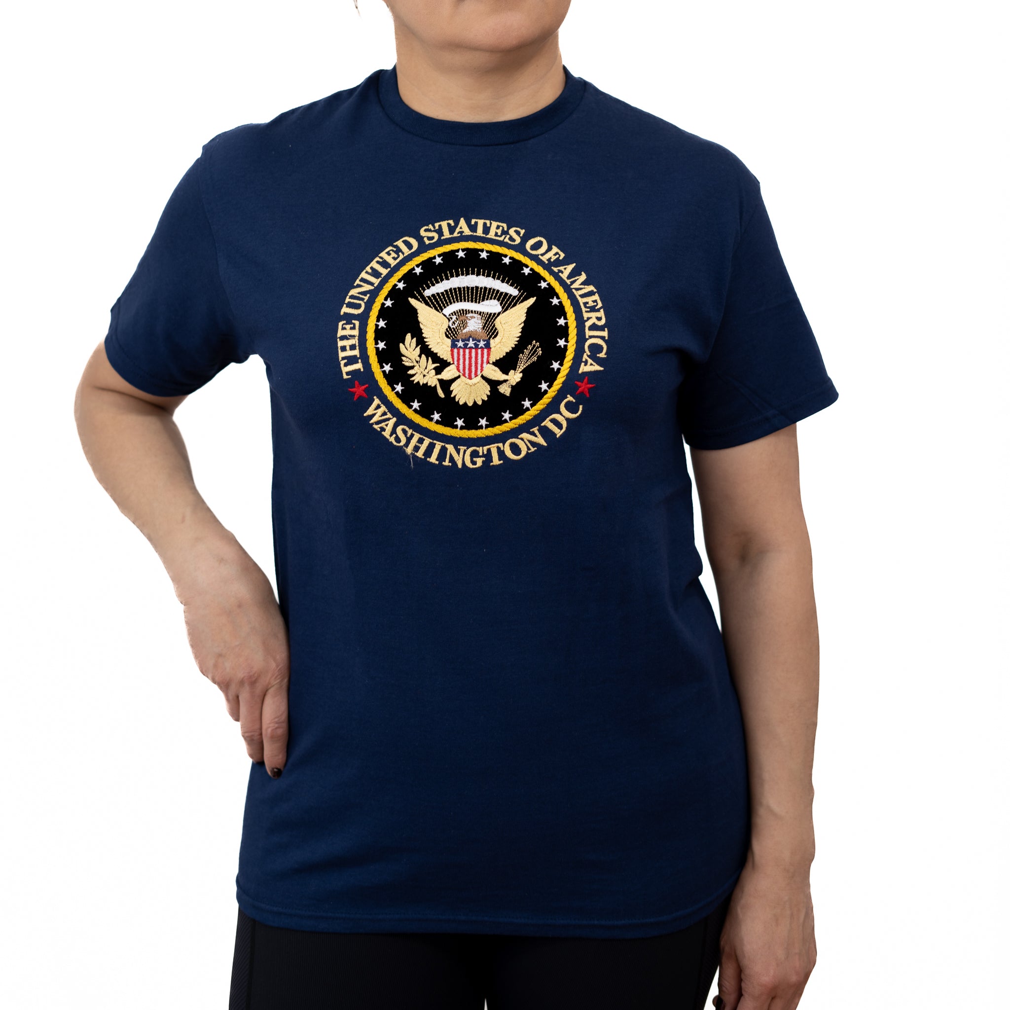 Presidential Seal Embroidered T-Shirt (4 Colors)