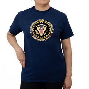 Presidential Seal Embroidered T-Shirt (4 Colors)
