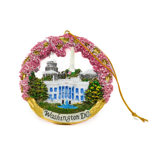 Washington D.C. Cherry Blossom Ornament
