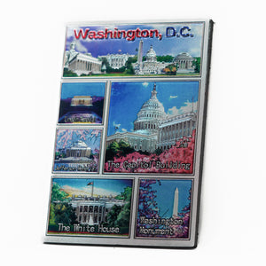 Washington DC Monuments Collage Magnet