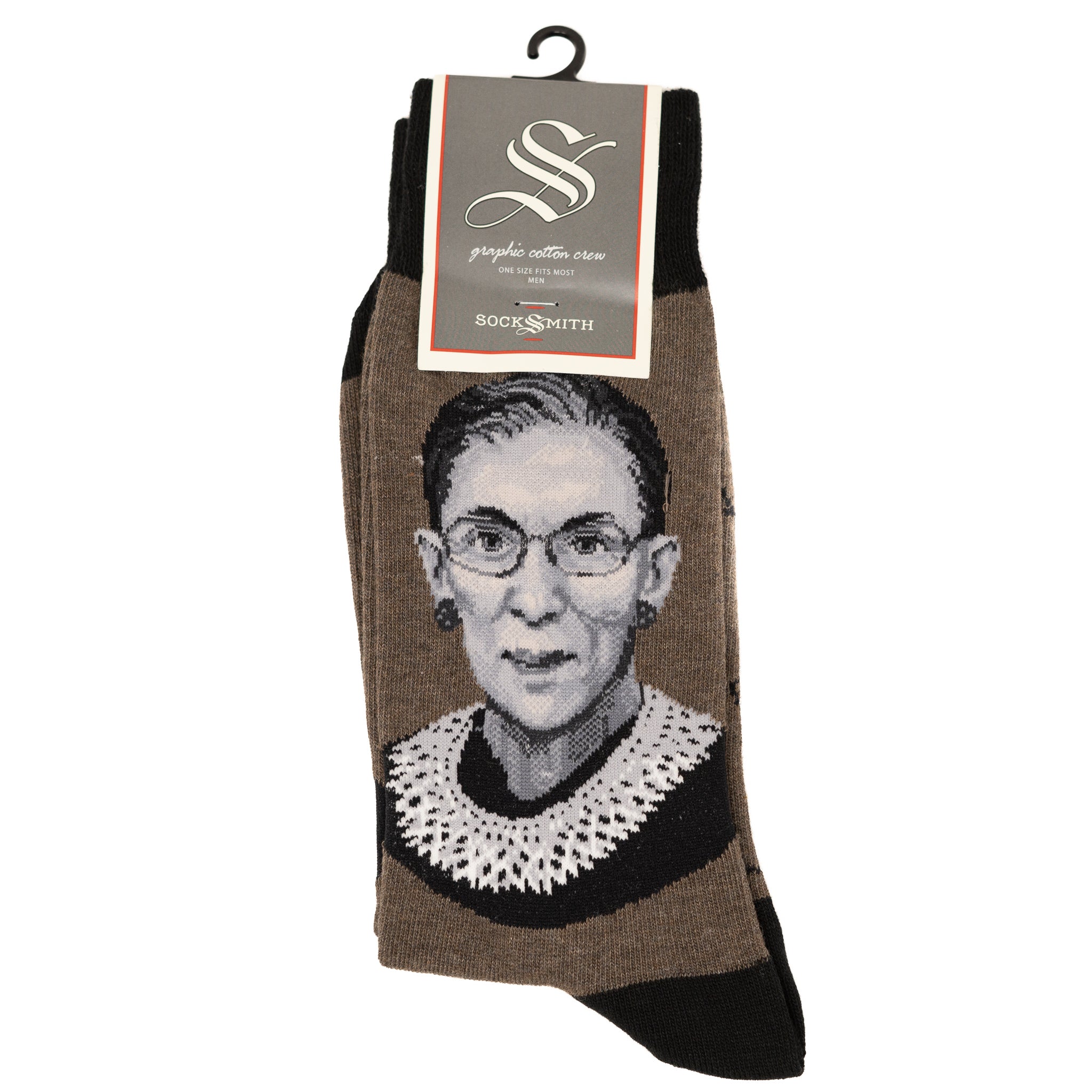 Ruth Bader Ginsburg Portrait Socks