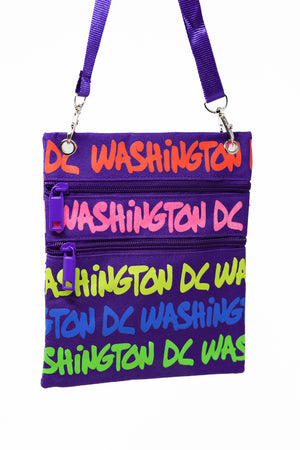 Washington D.C. Graffiti Crossbody Bag