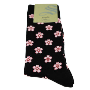 Cherry Blossom Crew Socks (Men's)
