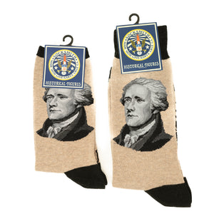 Alexander Hamilton Portrait Socks