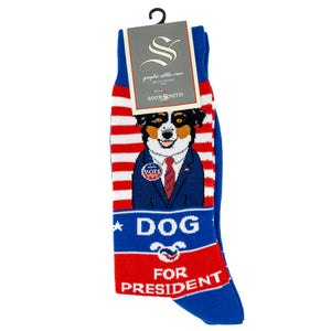 Dog For President Socks