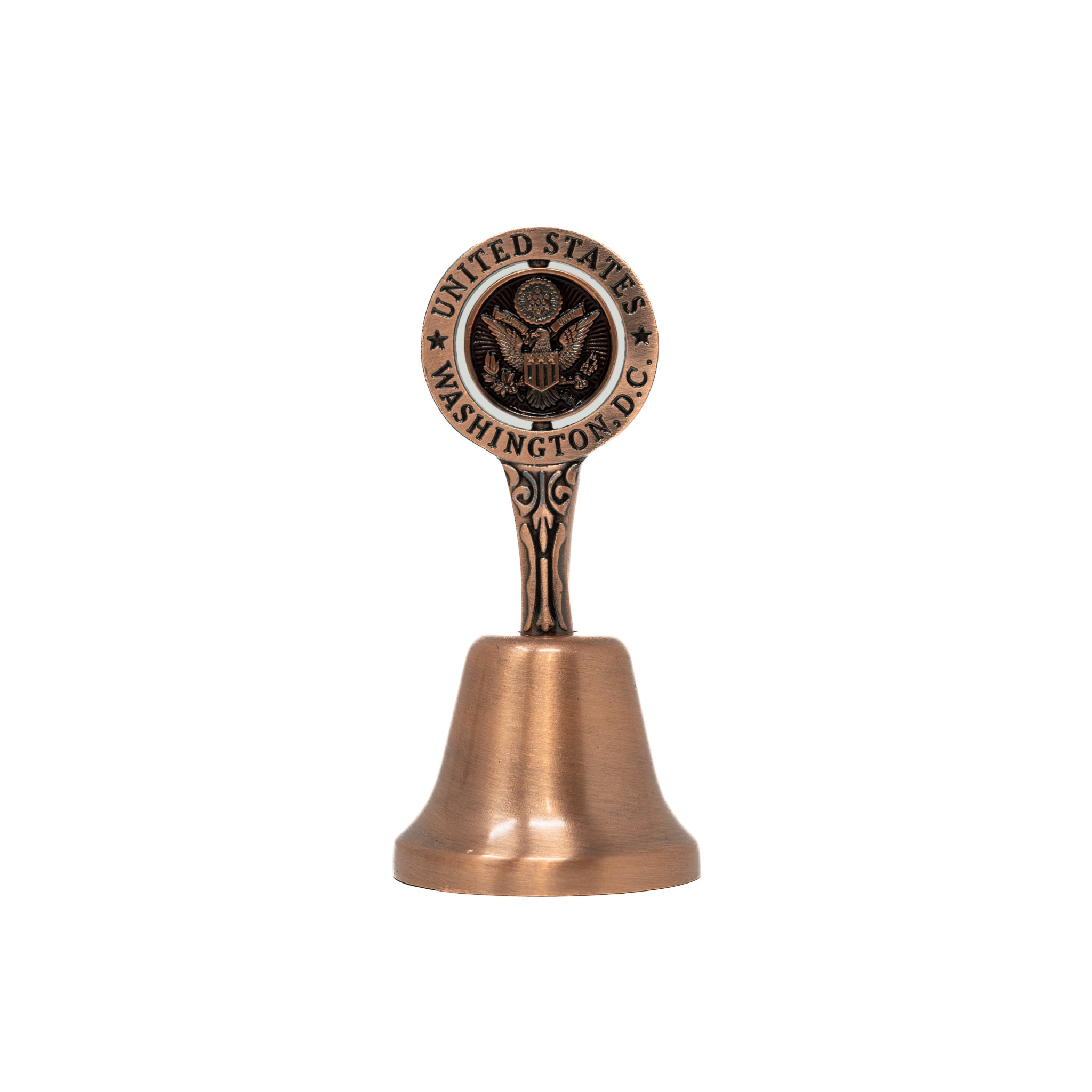 Rose Gold Washington DC Decorative Bell