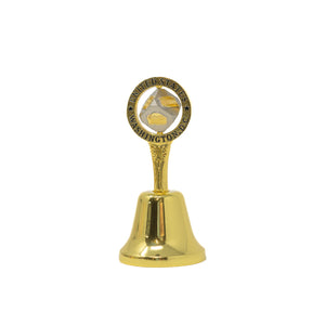 Gold Washington DC Decorative Bell