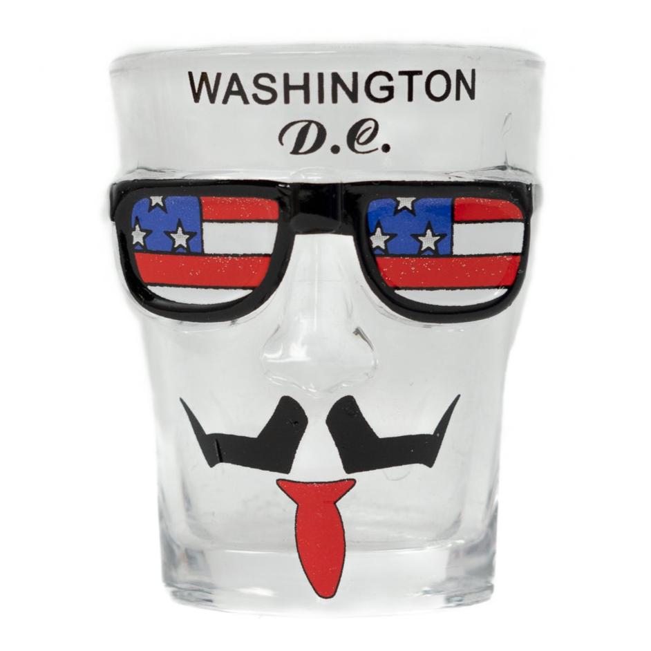 Washington DC 'Guy with Sunglasses' Shot Glass