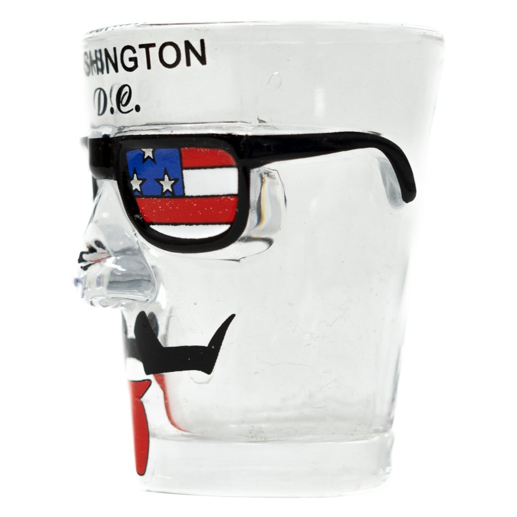 Washington DC 'Guy with Sunglasses' Shot Glass