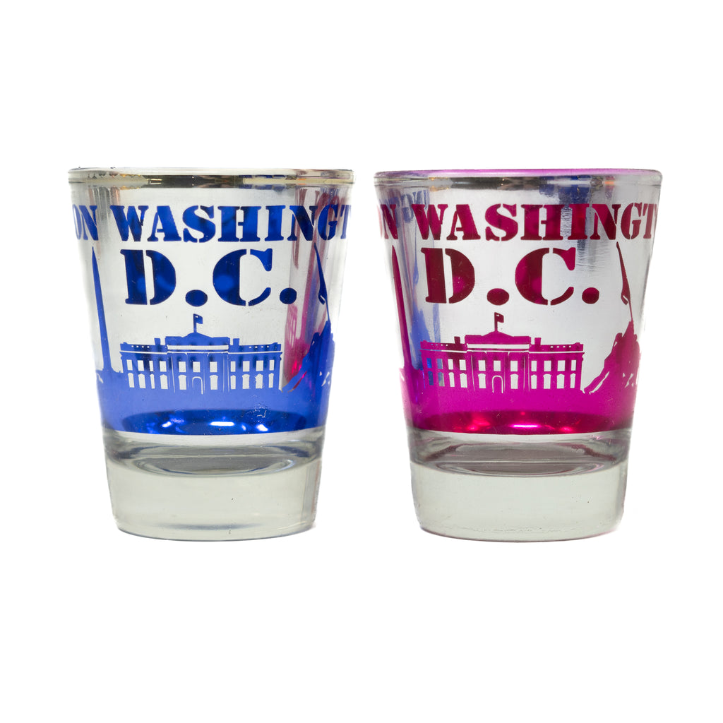 Shiny Washington DC Souvenir Shot Glass (2 Colors)