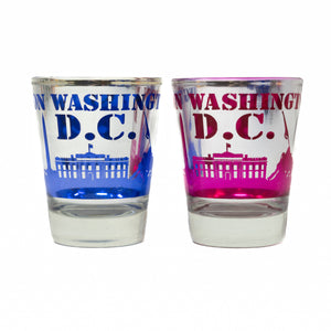 Shiny Washington DC Souvenir Shot Glass (2 Colors)