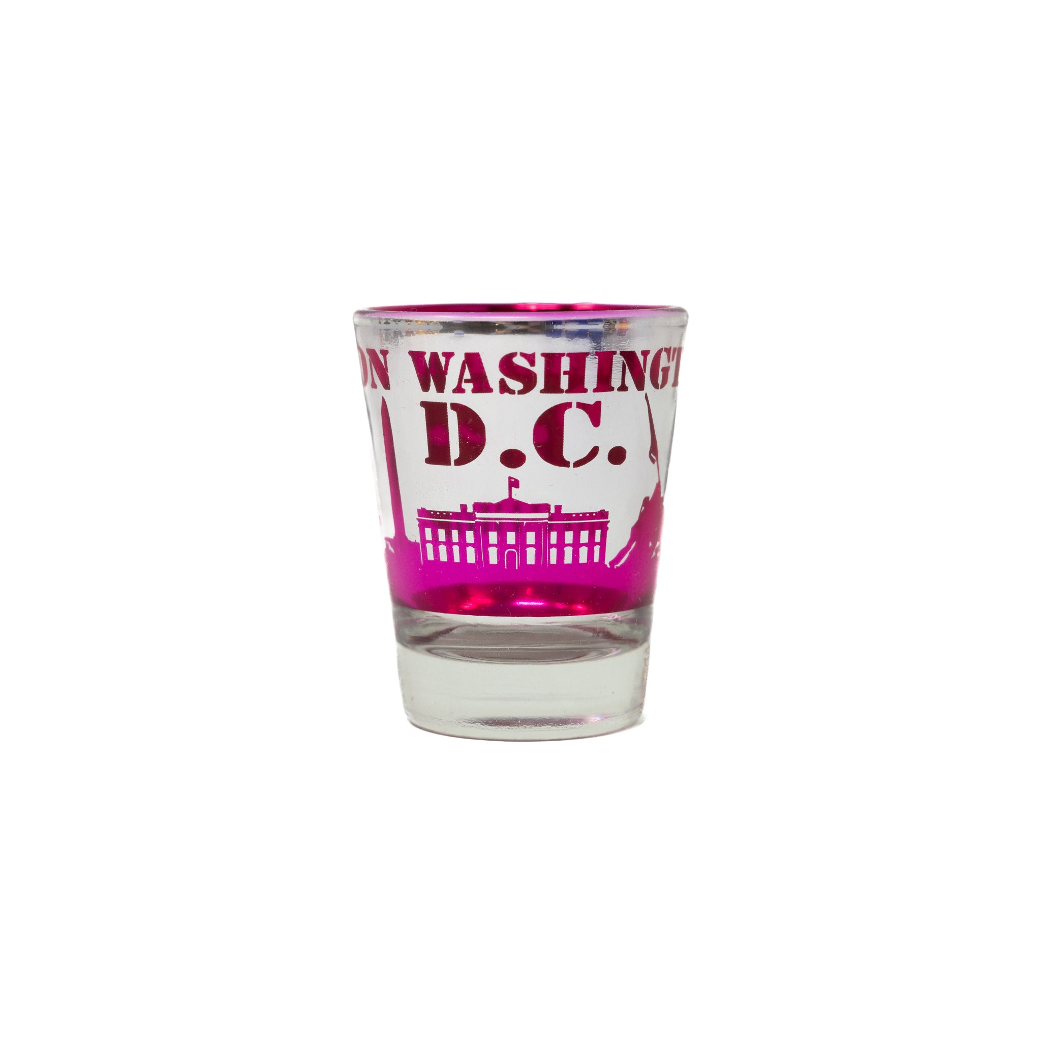 Shiny Washington DC Souvenir Shot Glass (2 Colors)