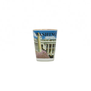 Washington DC Panoramic Shot Glass