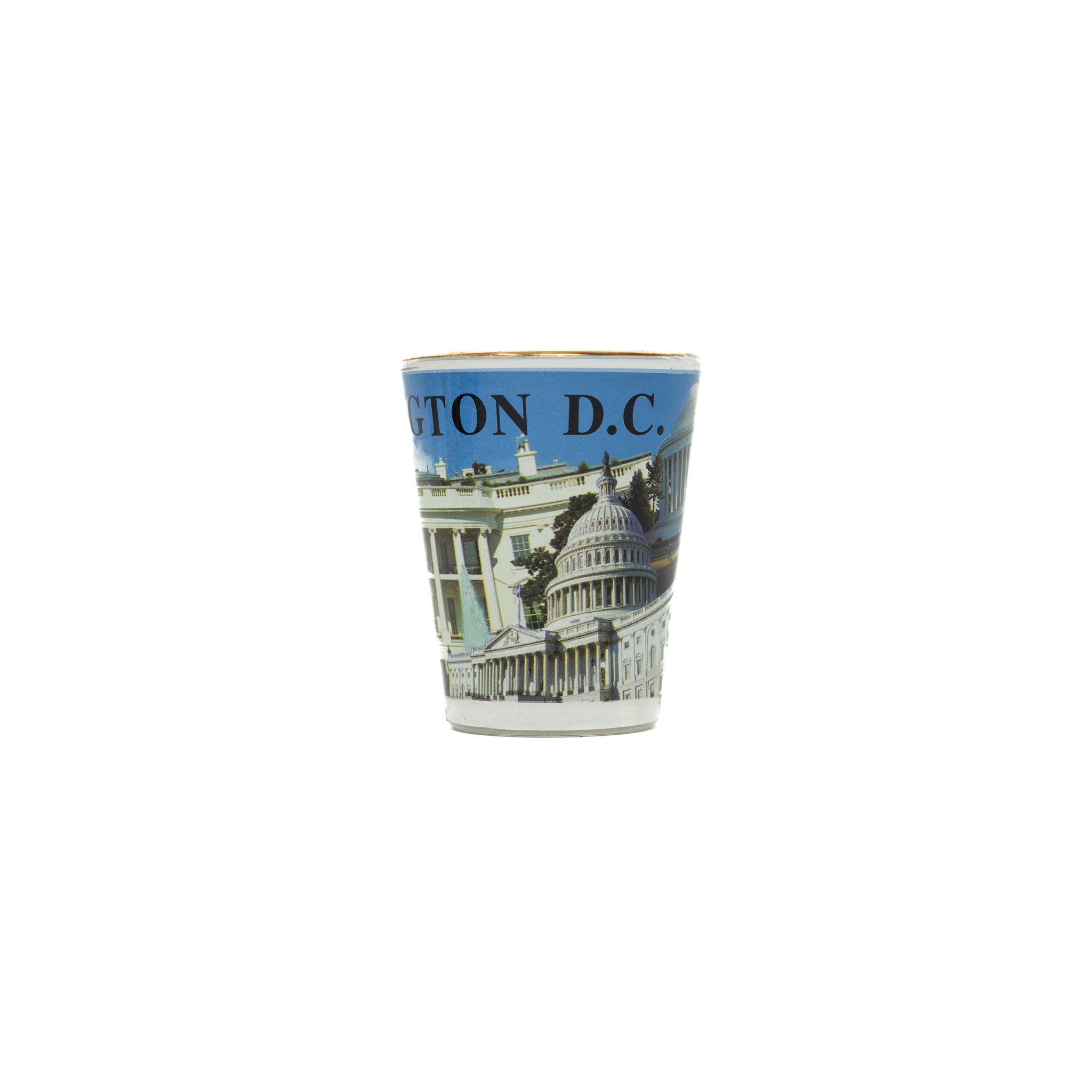 Washington DC Panoramic Shot Glass