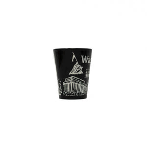 Washington DC 'Black and White' Shot Glass