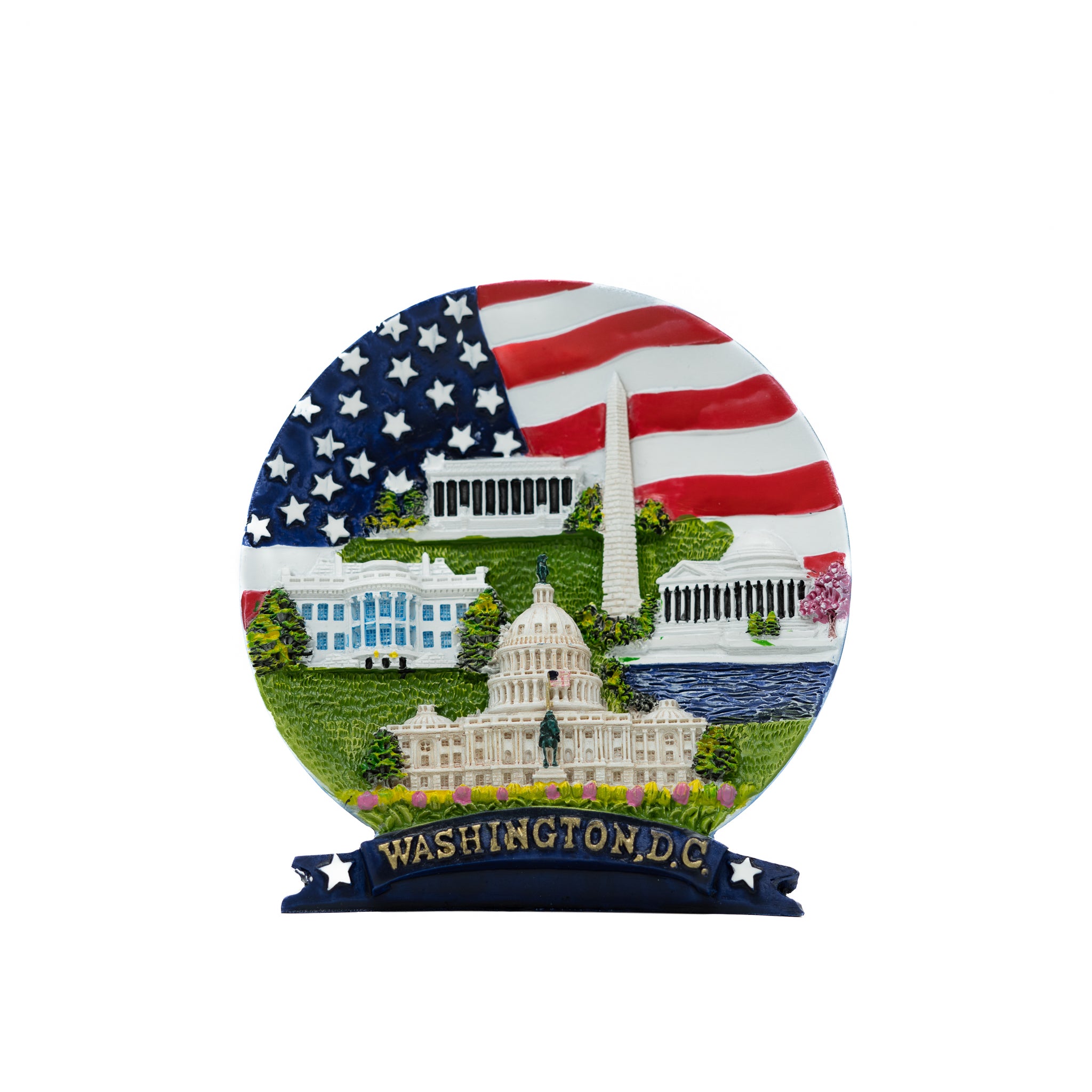 Mini Washington DC Ceramic Plate Souvenir (2 Styles)
