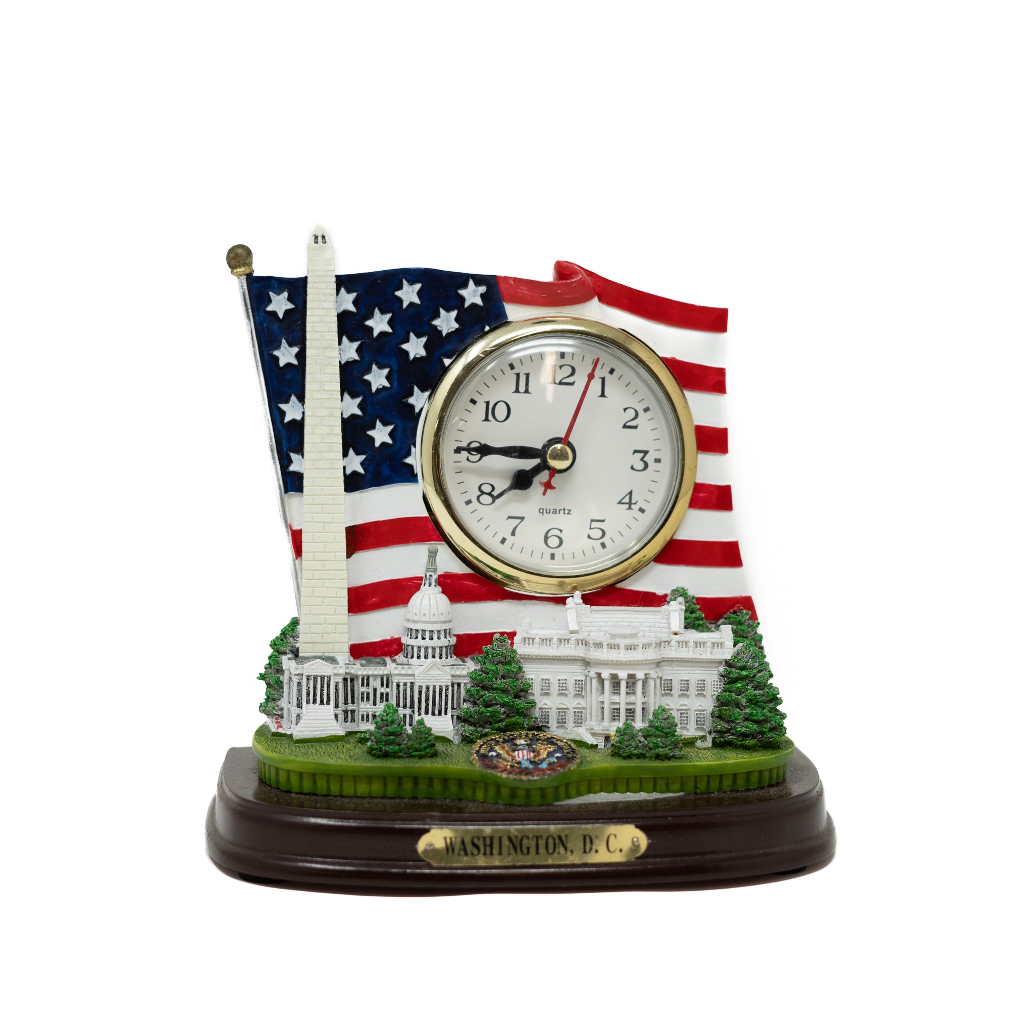 All American Washington DC Souvenir Clock