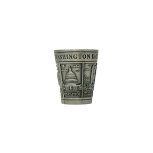 Metal Washington DC Shot Glasses (5 Colors)