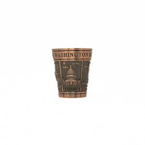 Metal Washington DC Shot Glasses (5 Colors)