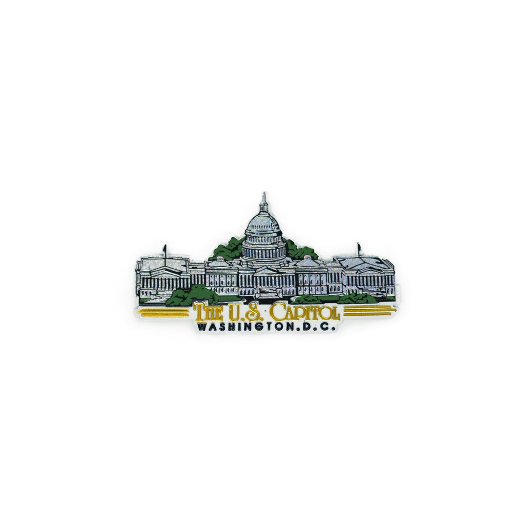The US Capitol Resin Fridge Magnet