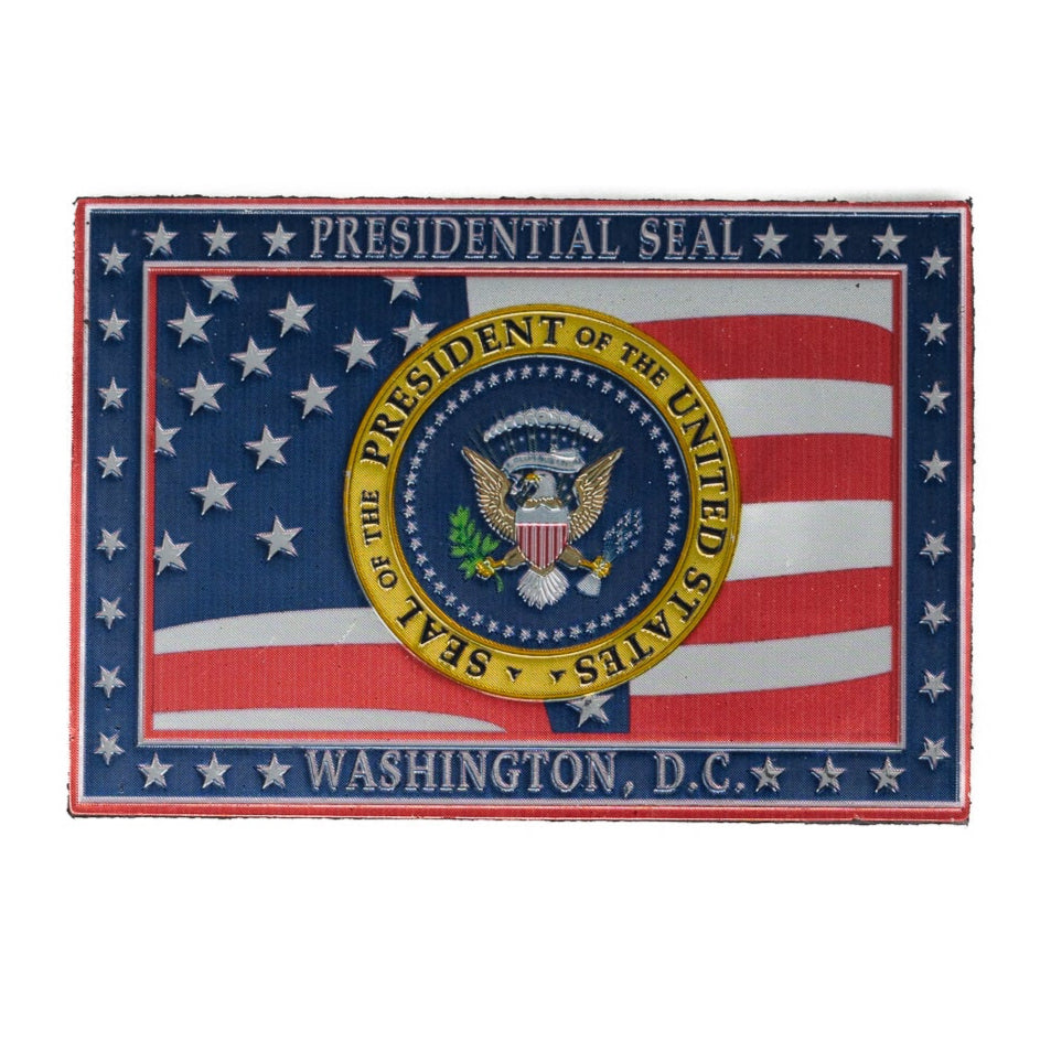 Presidential Seal American Flag Magnet