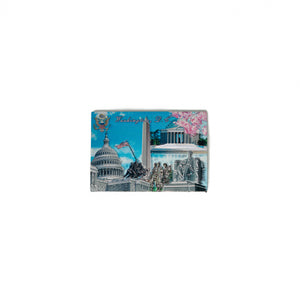 Washington D.C. 'Cherry Blossoms' Monuments Magnet