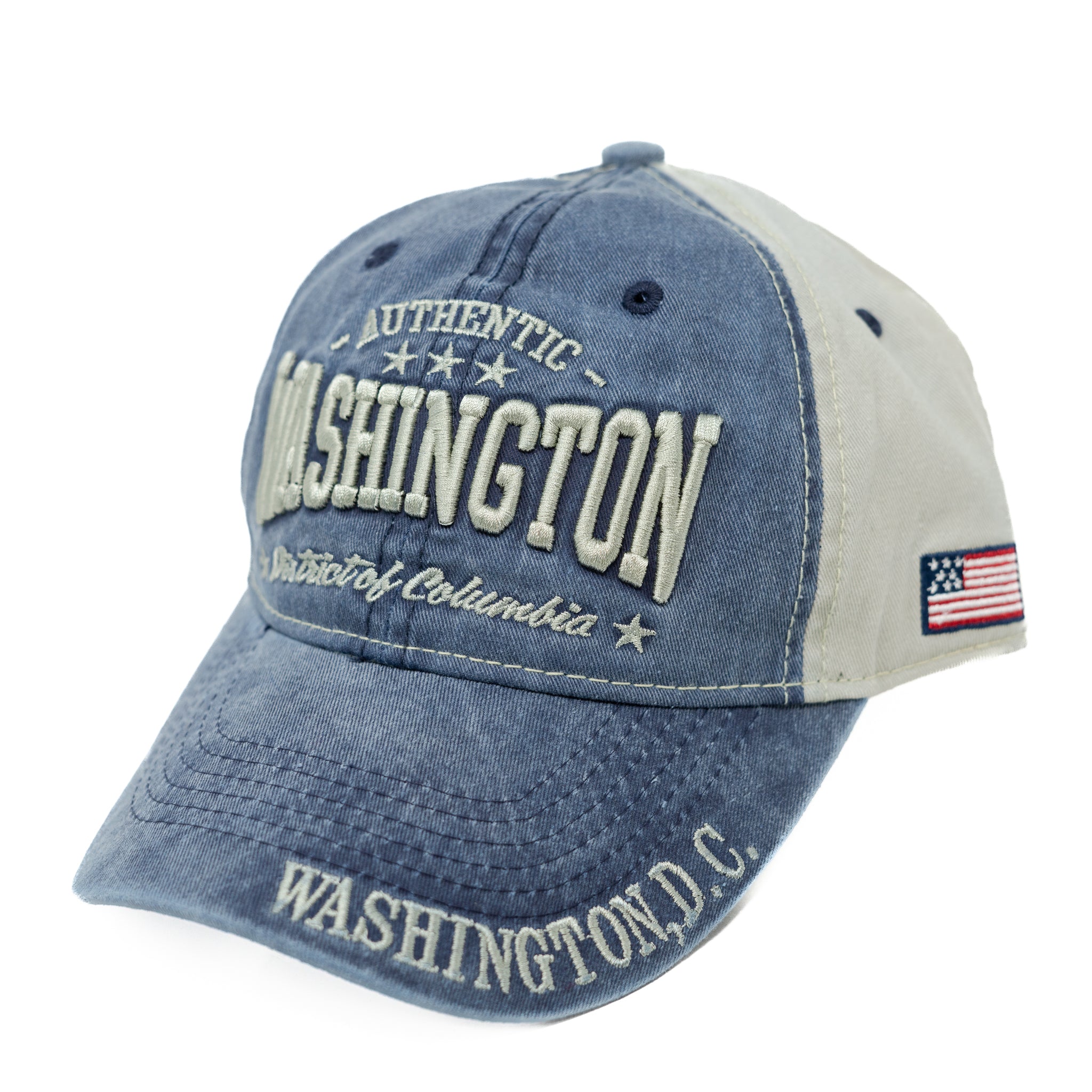 Authentic Washington DC Baseball Cap (Multiple Colors)