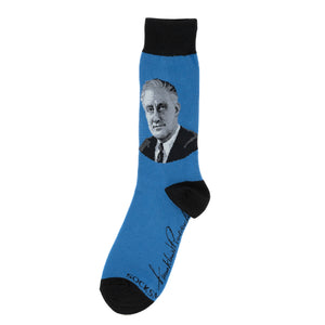Franklin Roosevelt Portrait Socks (Men's)