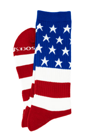 American Flag "Old Glory" Athletic Socks