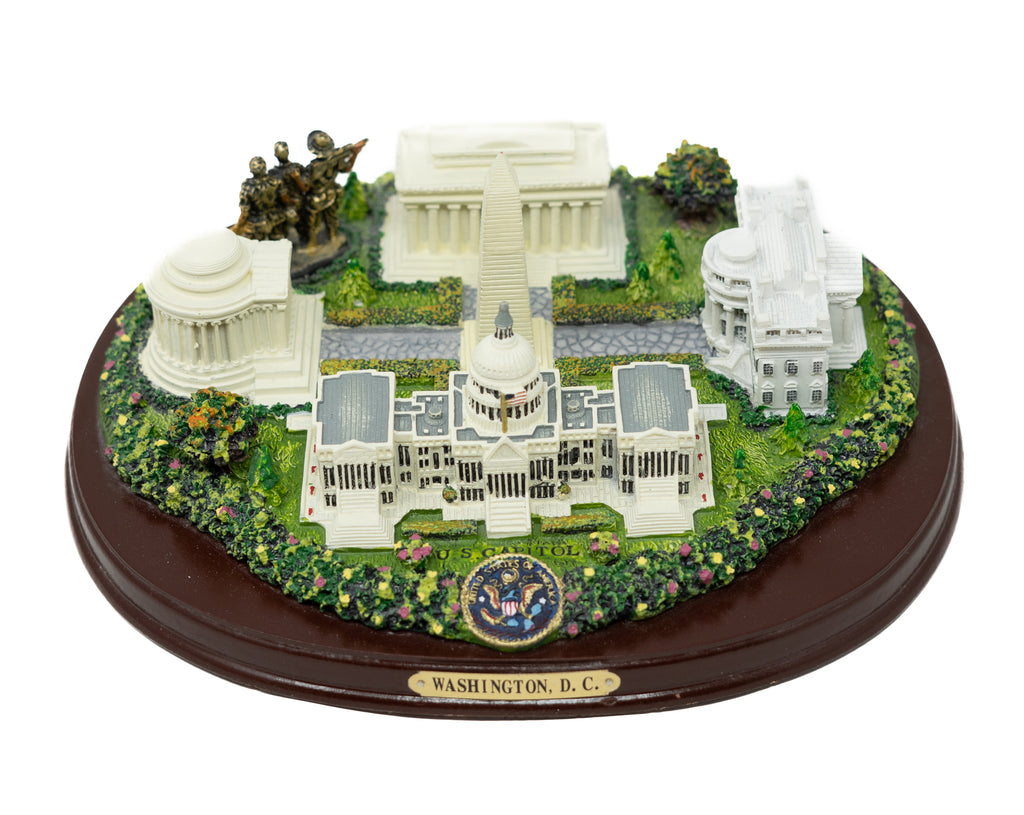 Washington D.C. Monuments Desk Statue (9.25” Wide)