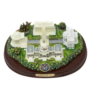 Washington D.C. Monuments Desk Statue (9.25” Wide)