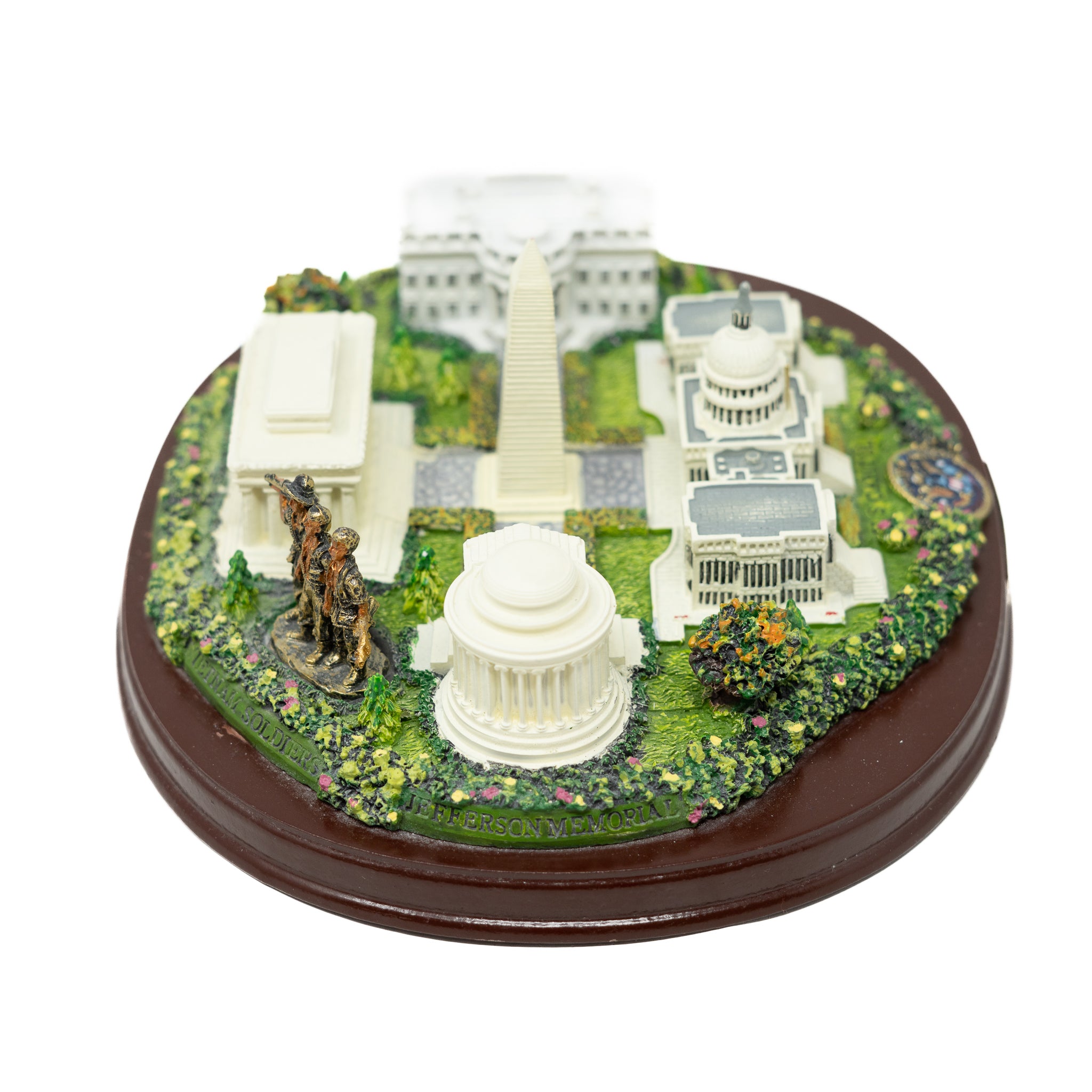 Washington D.C. Monuments Desk Statue (9.25” Wide)