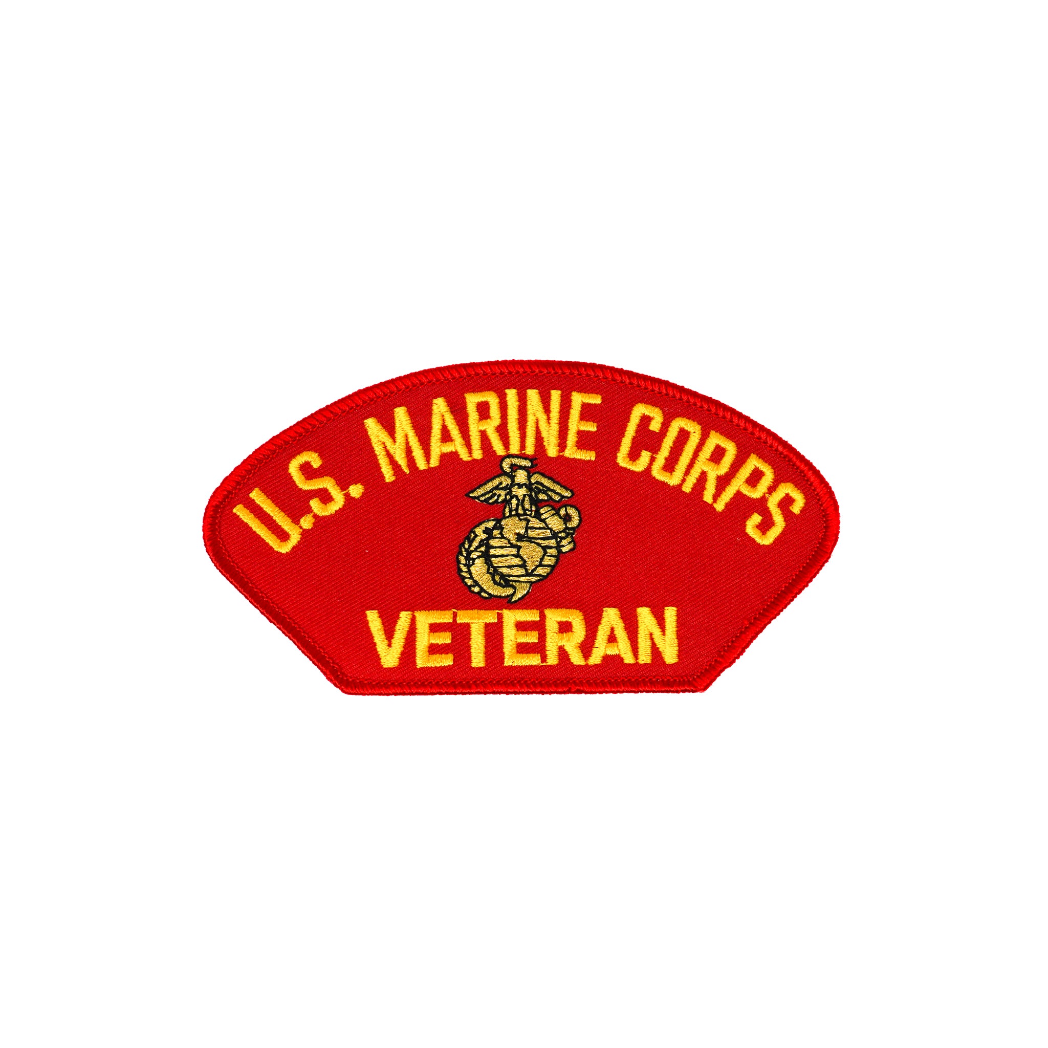 US Marine Corps Veteran Iron on Patch