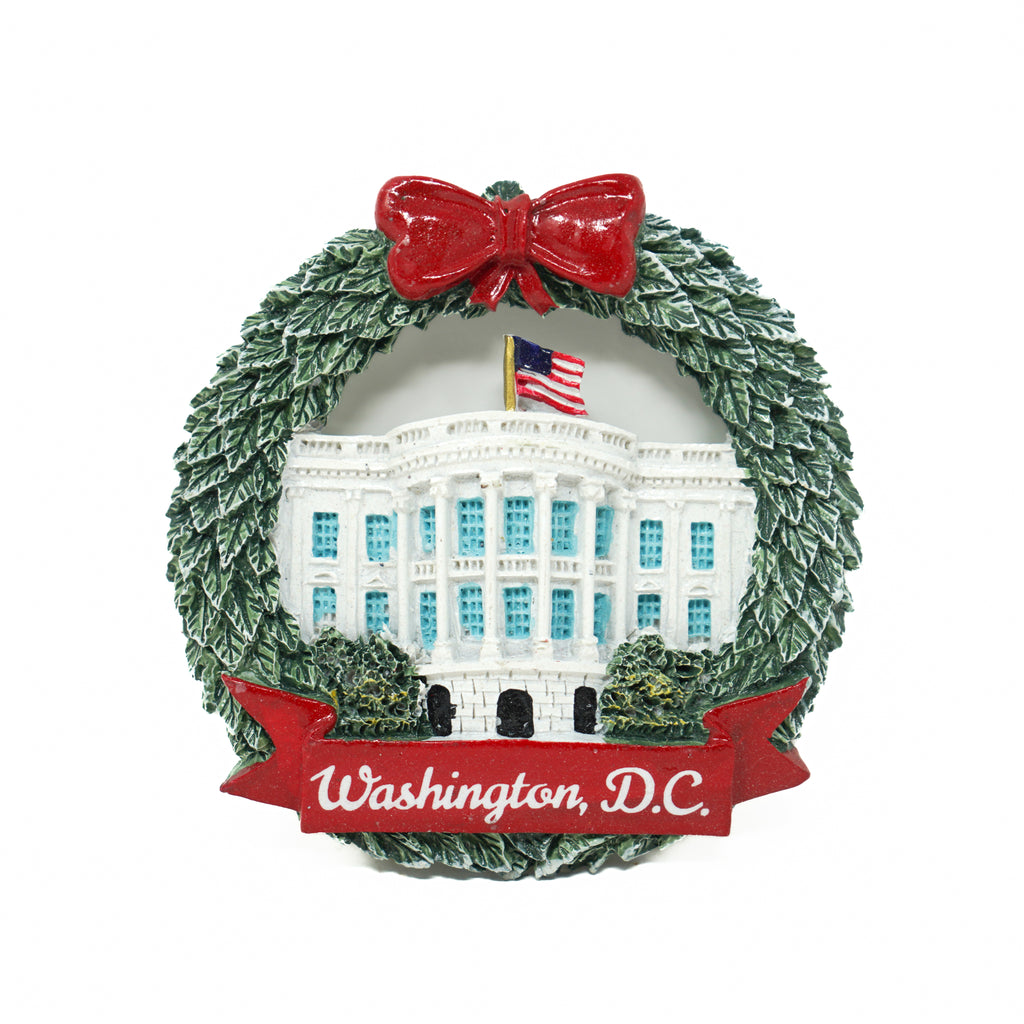 The White House Wreath Magnet