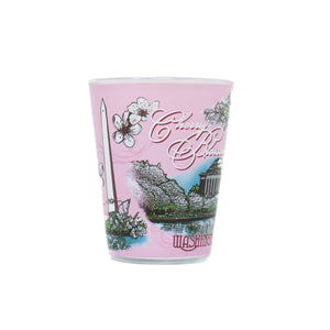 DC Cherry Blossoms Shot Glass