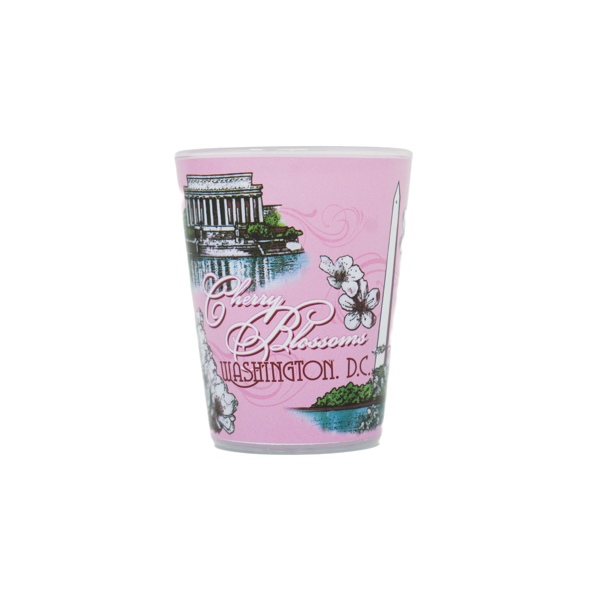 DC Cherry Blossoms Shot Glass