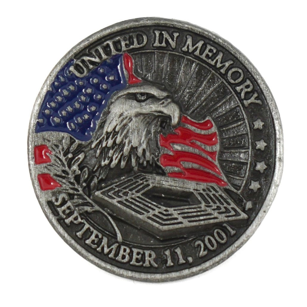 9/11 United in Memory Commemorative Lapel Pin