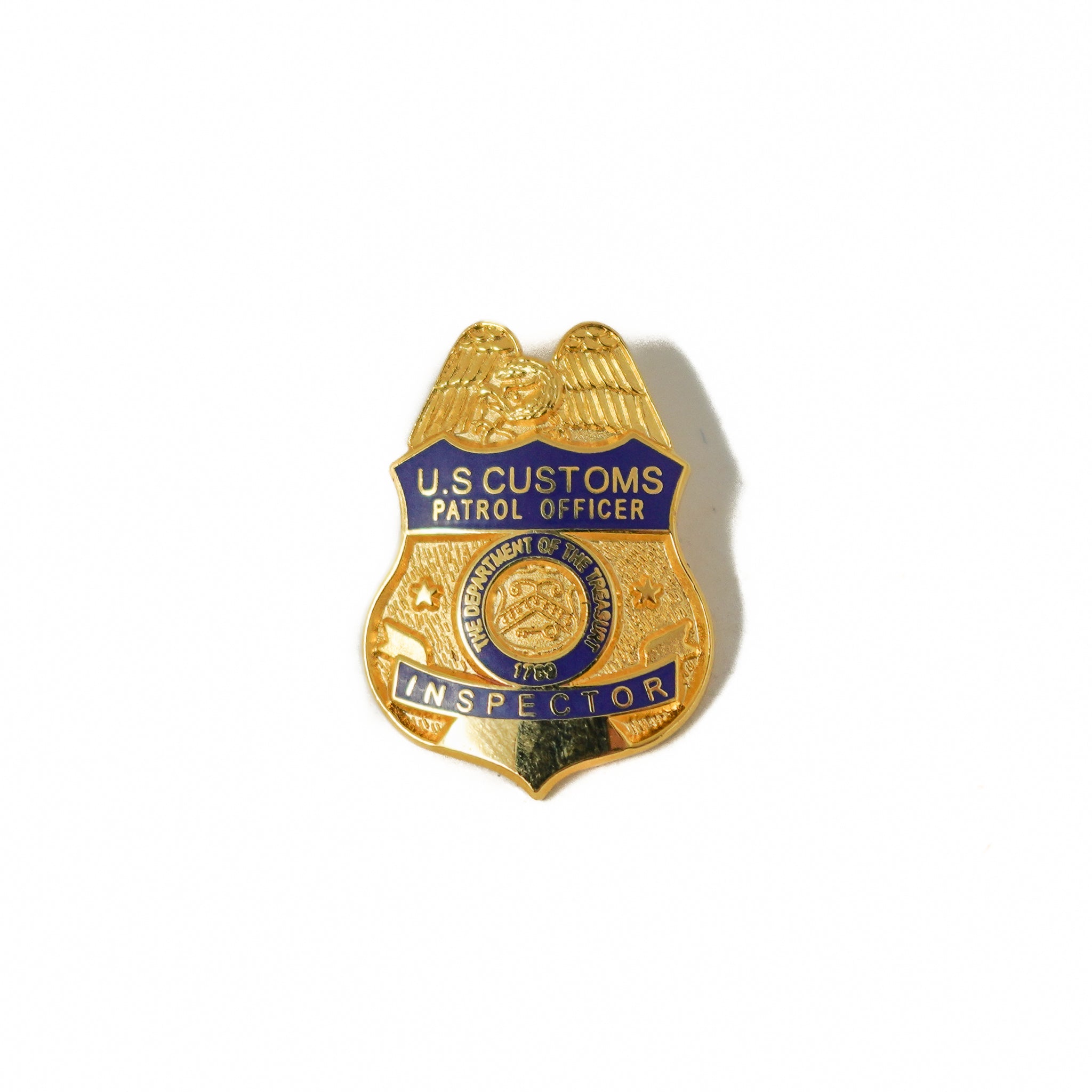 US Customs Patrol Officer Lapel Pin