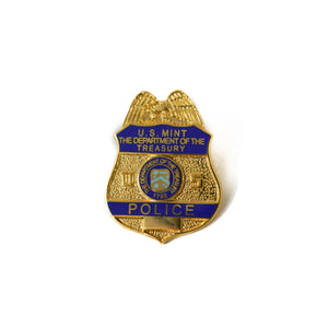 United States Department of the Treasury Mint Police Lapel Pin