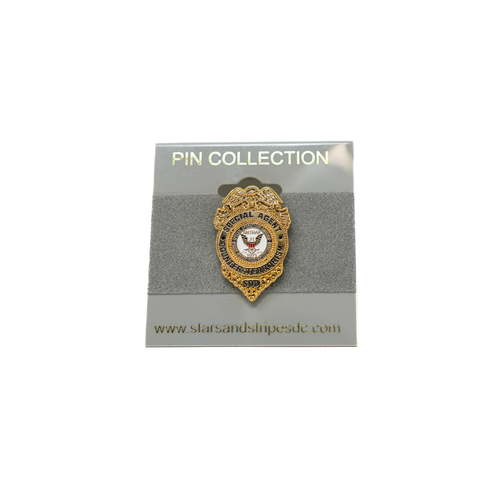 Special Agent Counter Terrorism Lapel Pin