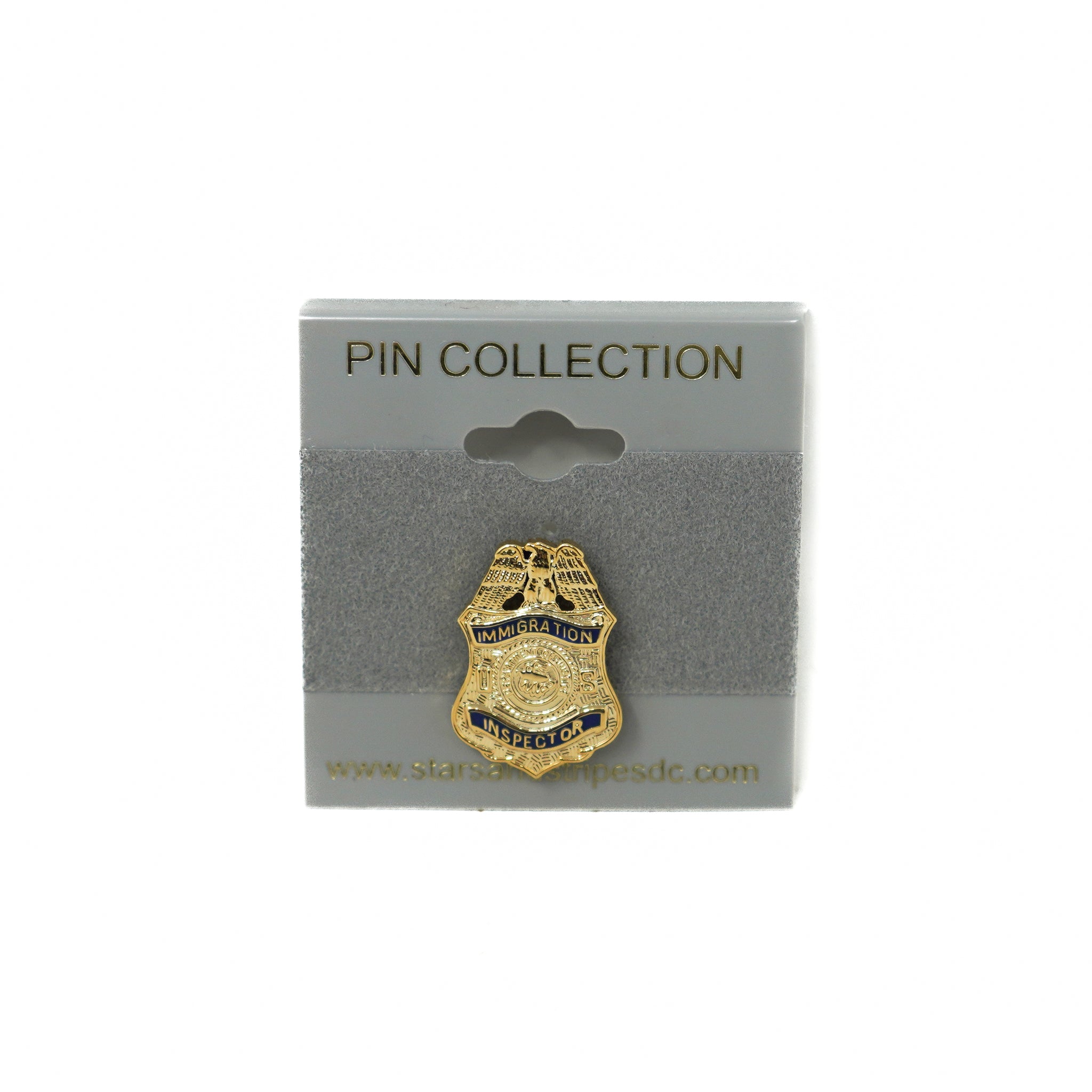 Department of Justice Immigration Inspector Lapel Pin