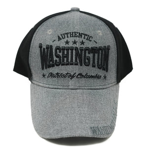 Authentic Washington DC Baseball Cap (Multiple Colors)