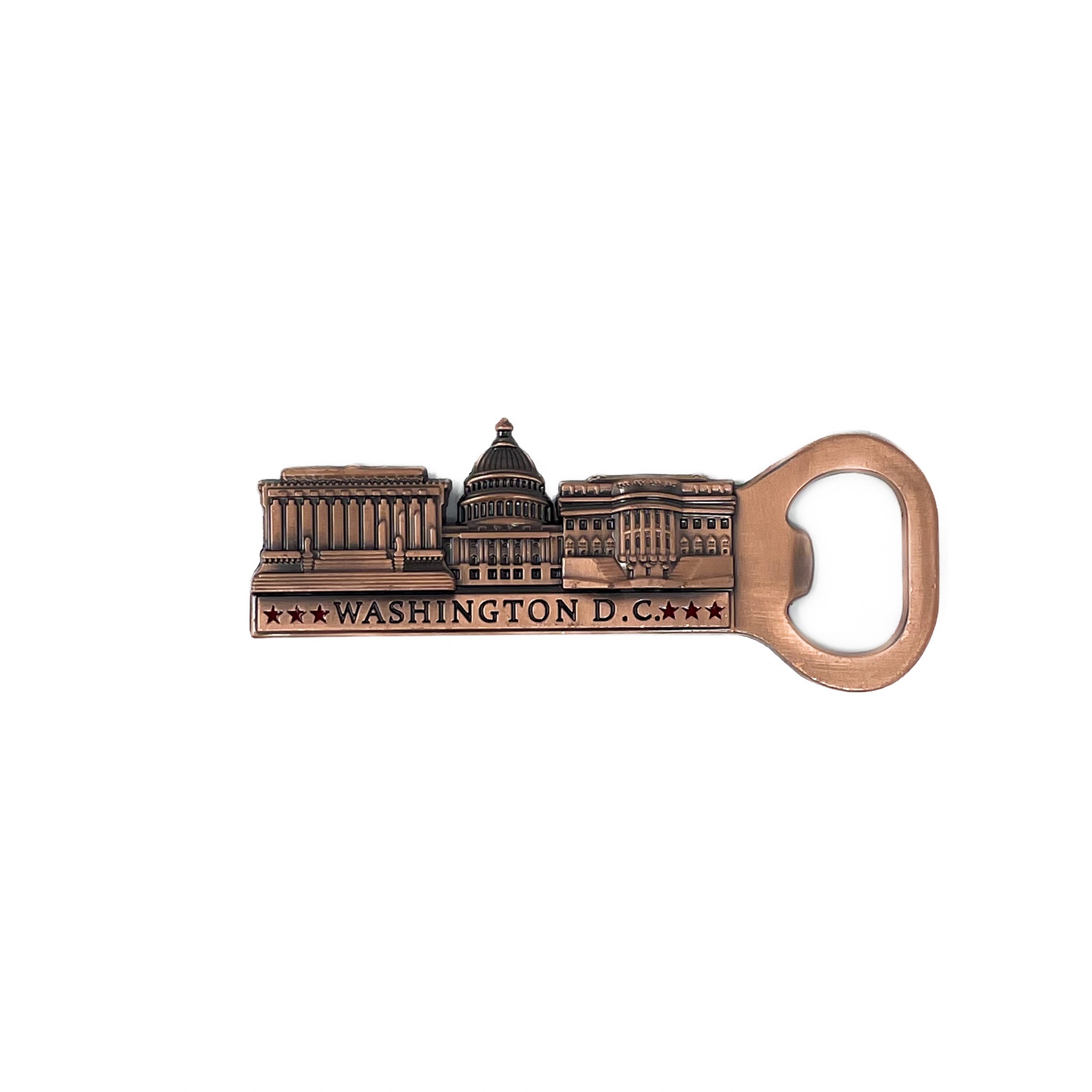 Washinton D.C. Monuments Bottle Opener Magnet