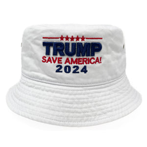 Trump Save America 2024 Bucket Hat I Love DC Gifts