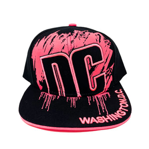 Washington DC Paint Snapback Caps