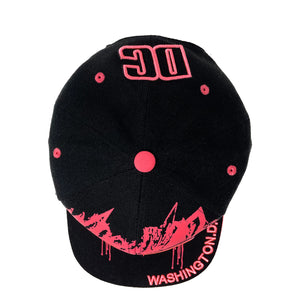Washington DC Paint Snapback Caps